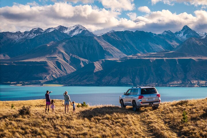 Family time in nature, reset and connect together